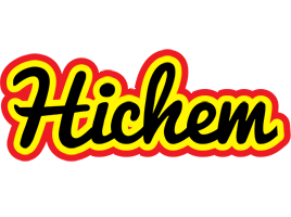 Hichem flaming logo