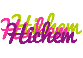 Hichem flowers logo