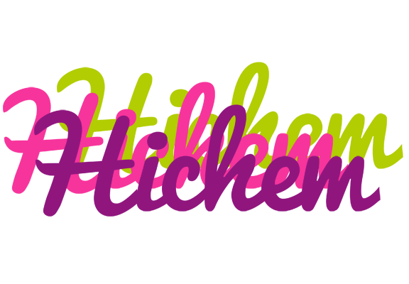 Hichem flowers logo