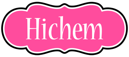 Hichem invitation logo