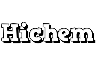 Hichem snowing logo