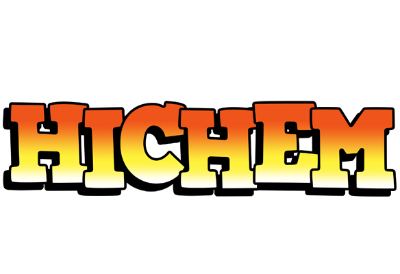 Hichem sunset logo