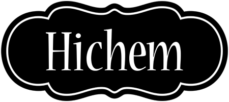 Hichem welcome logo