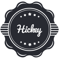 Hickey badge logo