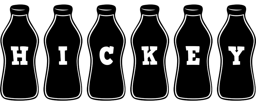 Hickey bottle logo