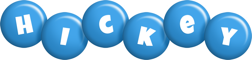 Hickey candy-blue logo