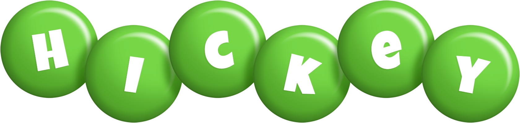 Hickey candy-green logo