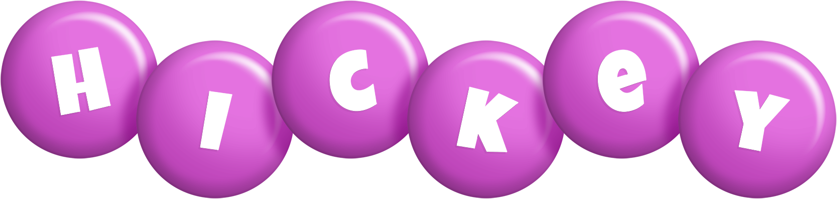 Hickey candy-purple logo