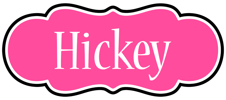 Hickey invitation logo