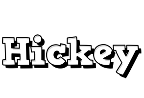 Hickey snowing logo