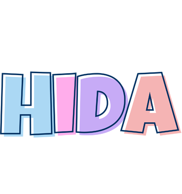 Hida pastel logo