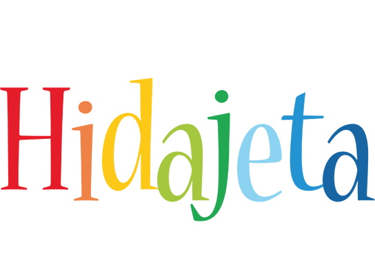 Hidajeta birthday logo