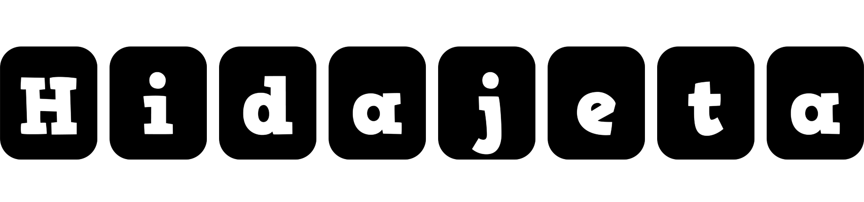 Hidajeta box logo