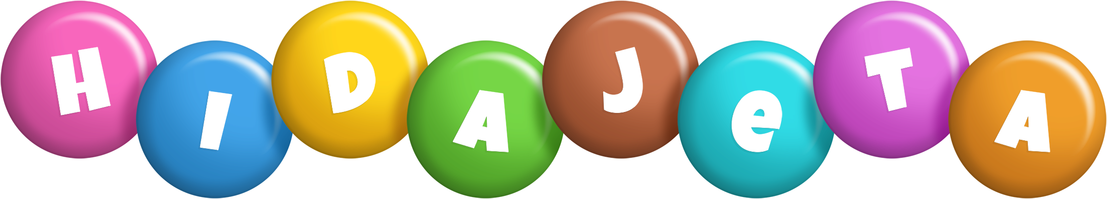 Hidajeta candy logo