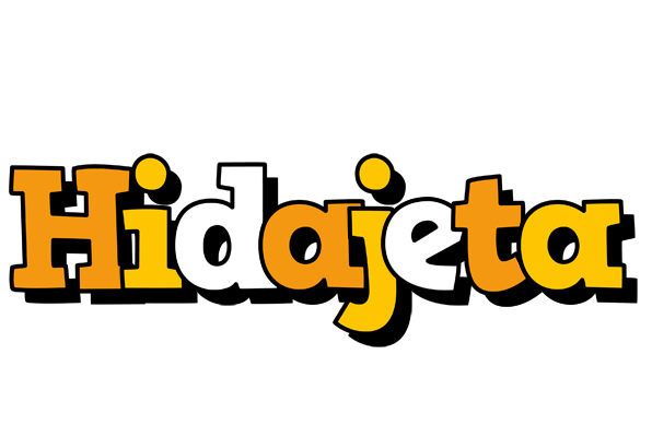 Hidajeta cartoon logo