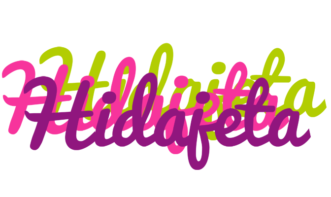 Hidajeta flowers logo