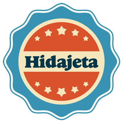 Hidajeta labels logo