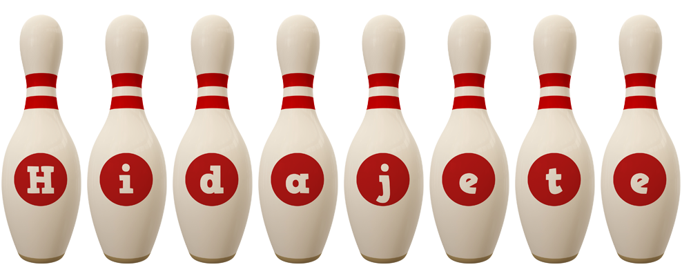 Hidajete bowling-pin logo