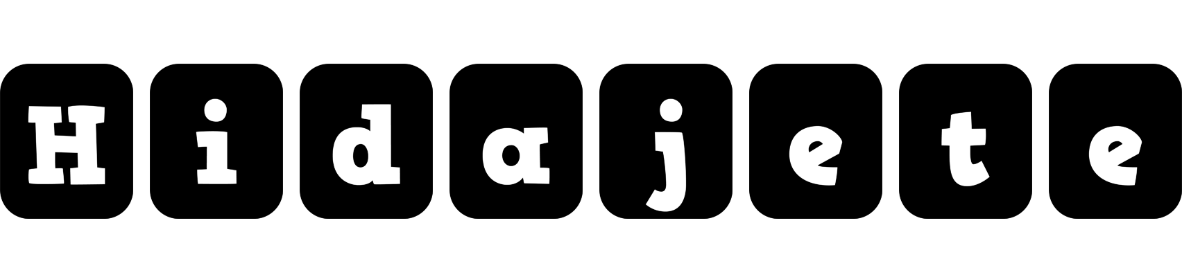 Hidajete box logo