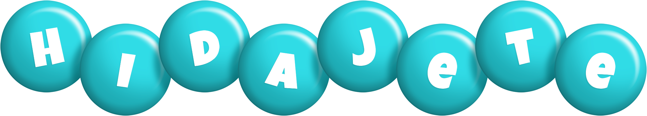 Hidajete candy-azur logo