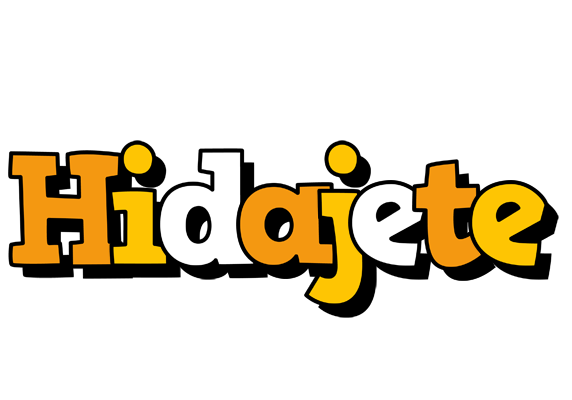 Hidajete cartoon logo