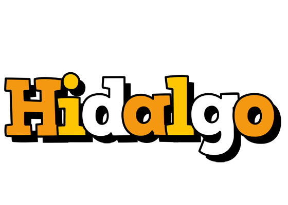 Hidalgo cartoon logo