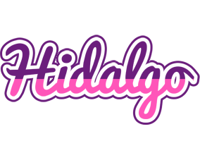 Hidalgo cheerful logo