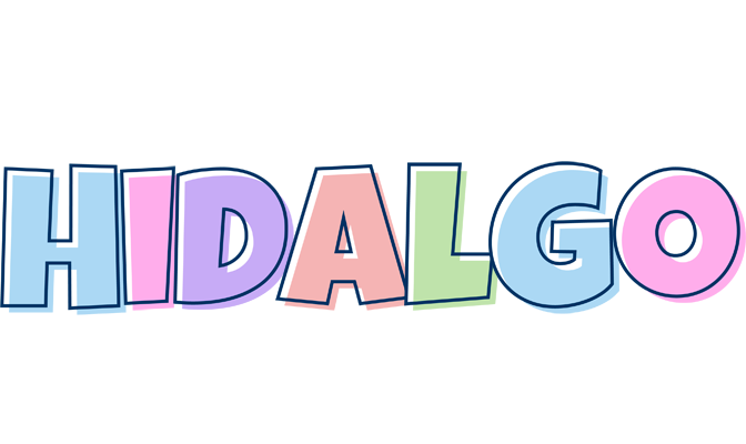 Hidalgo pastel logo