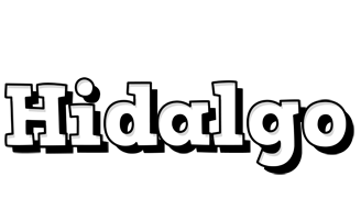 Hidalgo snowing logo