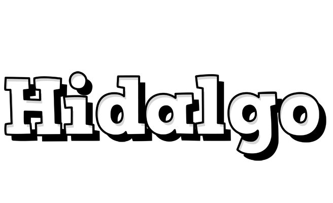 Hidalgo snowing logo