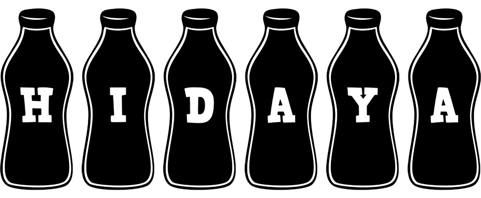 Hidaya bottle logo