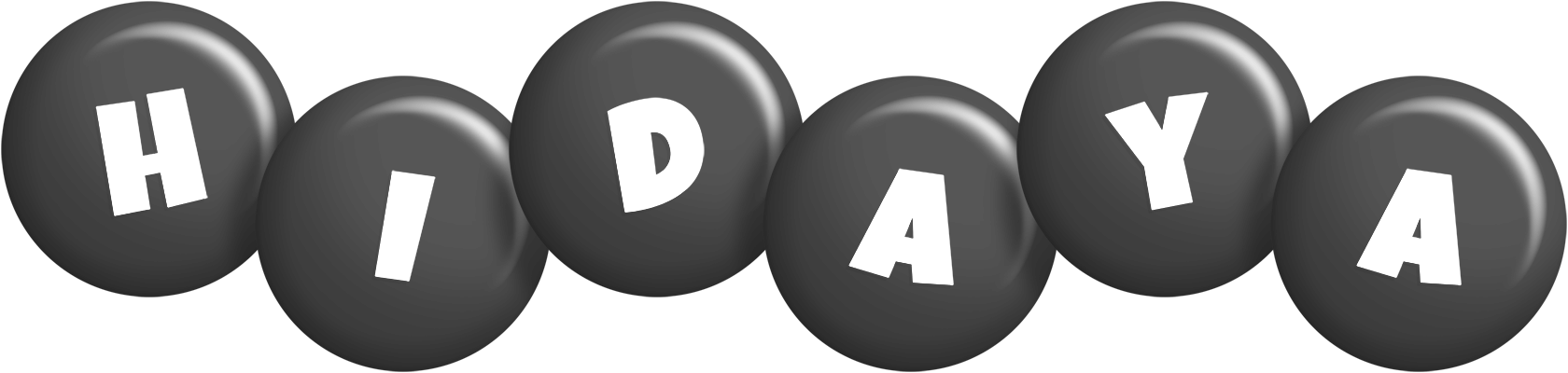 Hidaya candy-black logo
