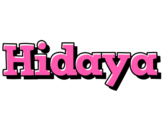 Hidaya girlish logo