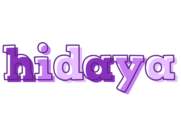 Hidaya sensual logo