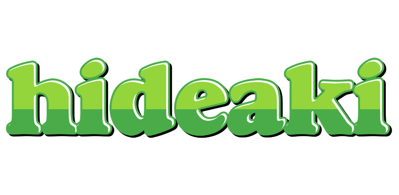 Hideaki apple logo