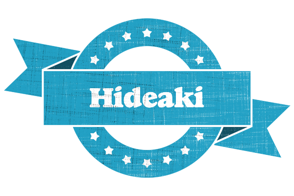 Hideaki balance logo