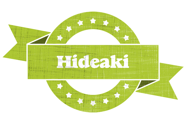 Hideaki change logo