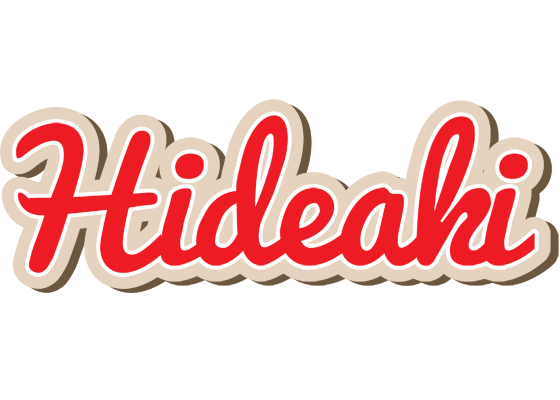 Hideaki chocolate logo