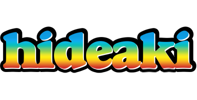 Hideaki color logo