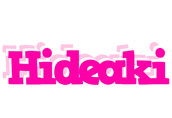 Hideaki dancing logo