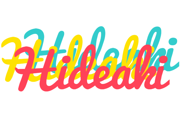 Hideaki disco logo