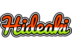 Hideaki exotic logo