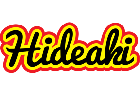 Hideaki flaming logo