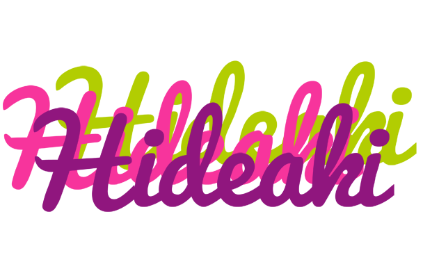 Hideaki flowers logo