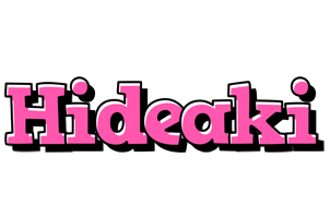 Hideaki girlish logo