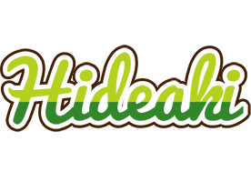 Hideaki golfing logo