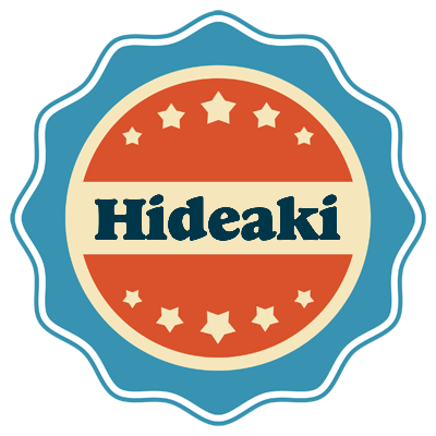 Hideaki labels logo