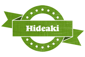 Hideaki natural logo