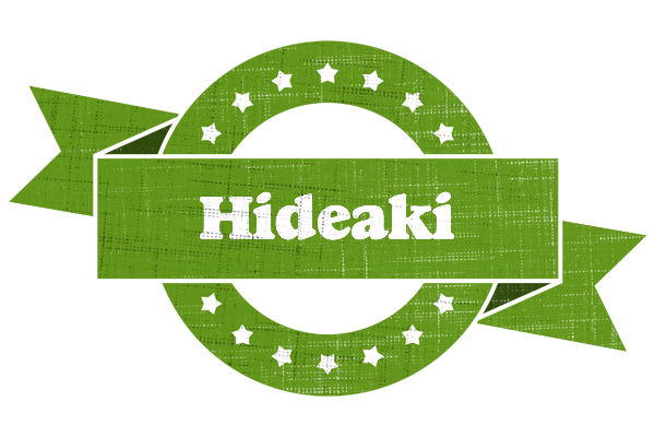 Hideaki natural logo