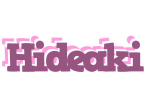 Hideaki relaxing logo